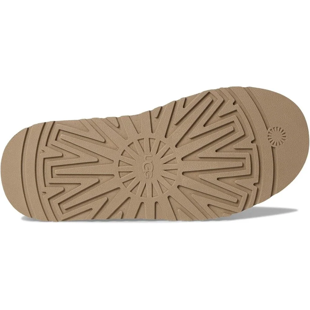 UGG Tazz II 1174471-SAN Slippers Women's 7 Sand Suede Round Toe Platform RHS7243 - Picture 6 of 12